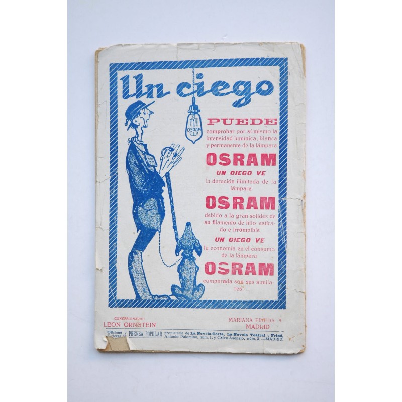 Luciano. Drama en tres actos
