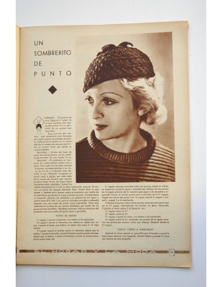 El hogar y la moda -  Nº 1067 (5 octubre 1935)