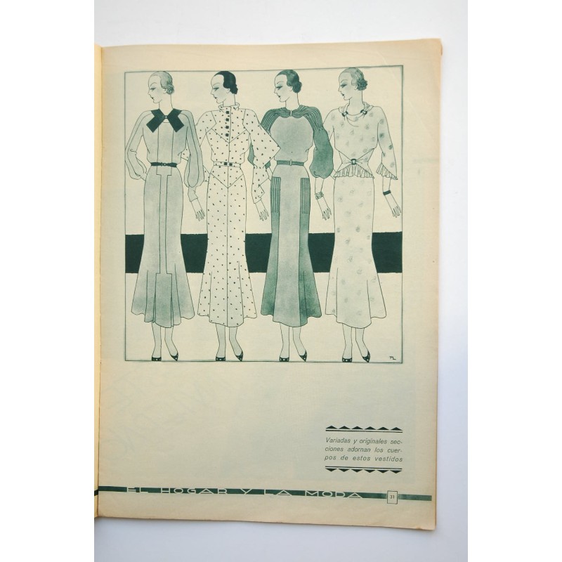 El hogar y la moda -  Nº 1067 (5 octubre 1935)
