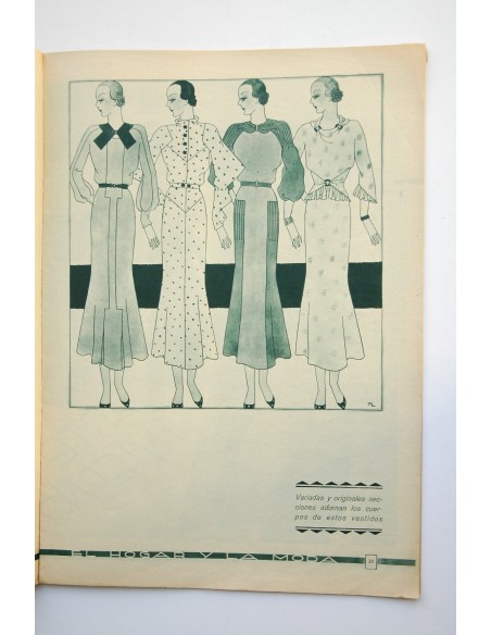 El hogar y la moda -  Nº 1067 (5 octubre 1935)