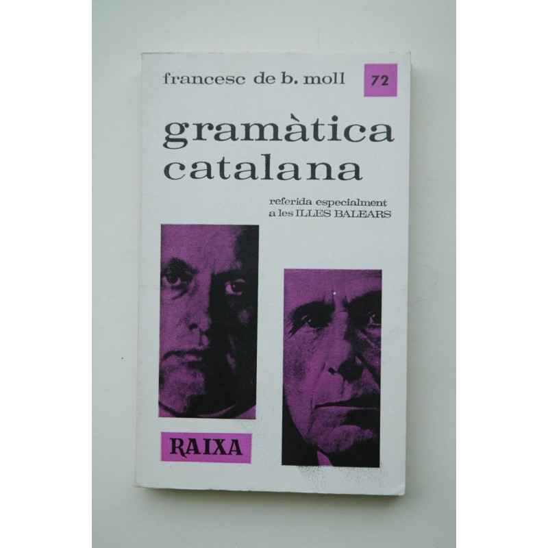 Gamática catalana : referida especialment a les illes balears