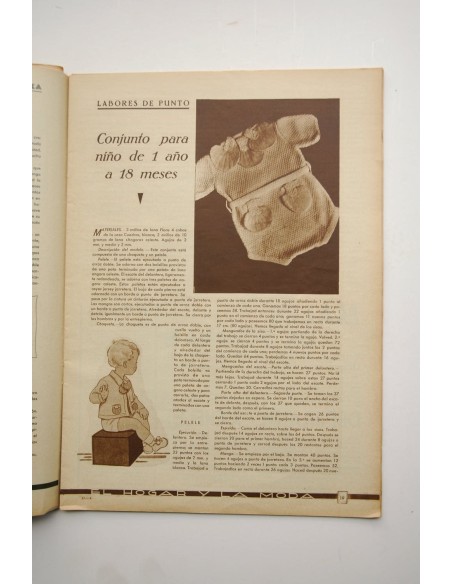 El hogar y la moda -  Nº 1068 (15 octubre1935)