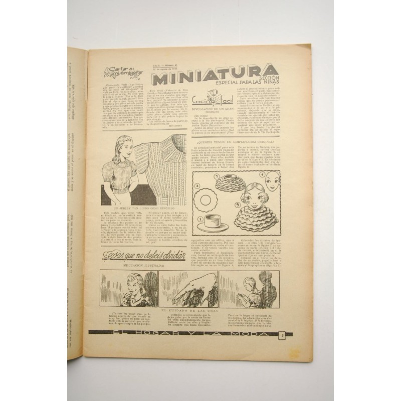 El hogar y la moda - Nº 1060 (15 de agosto 1935)