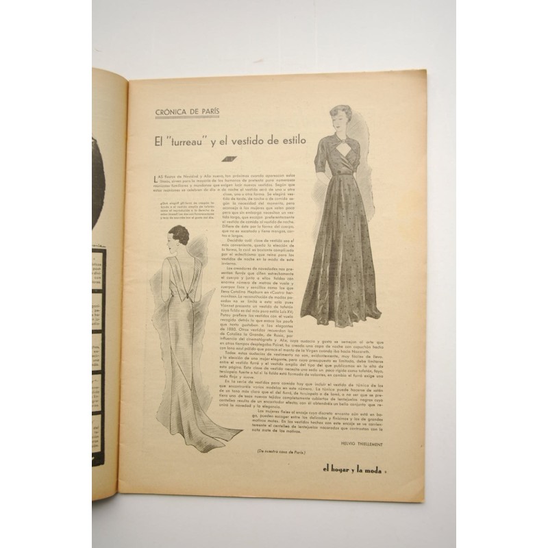 El hogar y la moda - Nº 1028 (15 diciembre 1934)