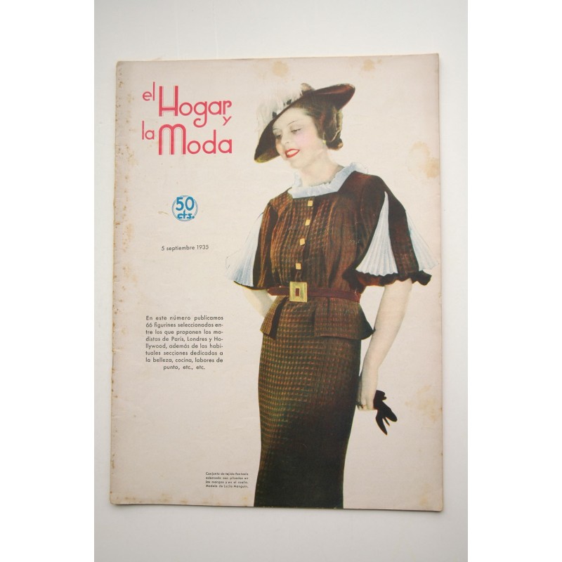 El Hogar y la moda - Nº 1063 (5 septiembre,1935)