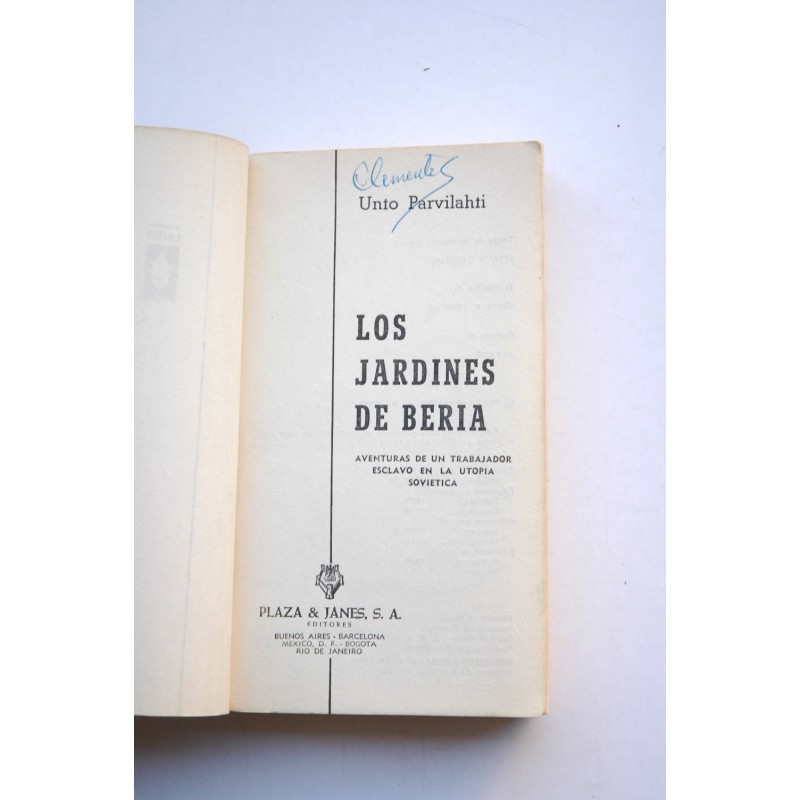 Los jardines de Beria