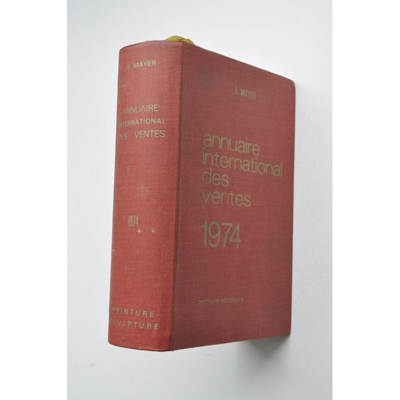 Annuaire international des ventes 1974 :...