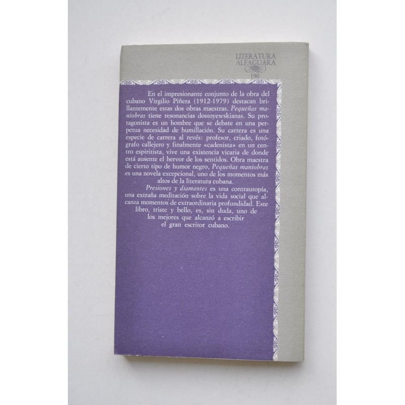 Pequeñas maniobras - Pesiones y diamantes