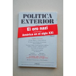 POLÍTICA Exterior : revista bimestral.-- Vol. XII.- Nº 65...