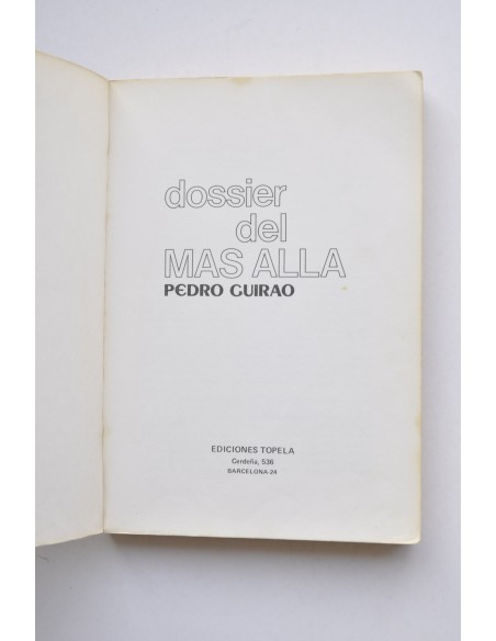 Dossier del Más Allá