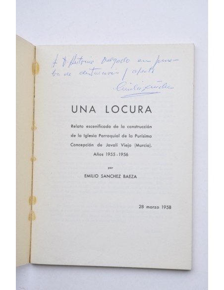 Una locura. Relato histórico en dos actos