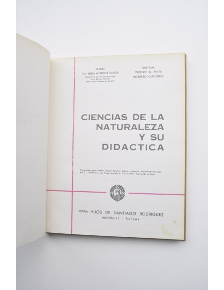 Ciencias de la naturaleza y su didáctica