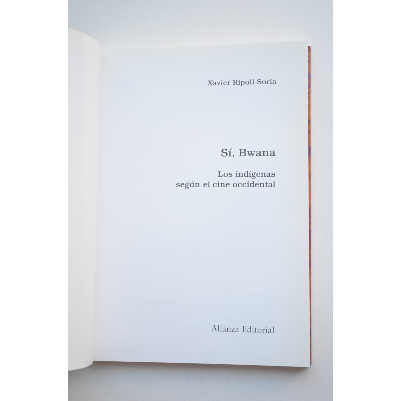 Sí, Bwana. Los indígenas según el cine occidental