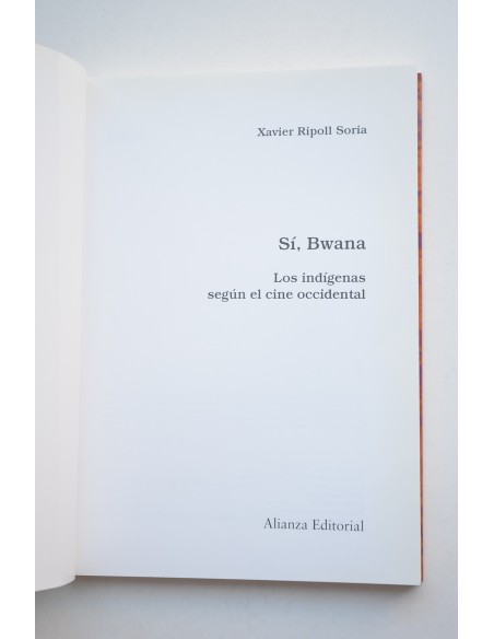 Sí, Bwana. Los indígenas según el cine occidental
