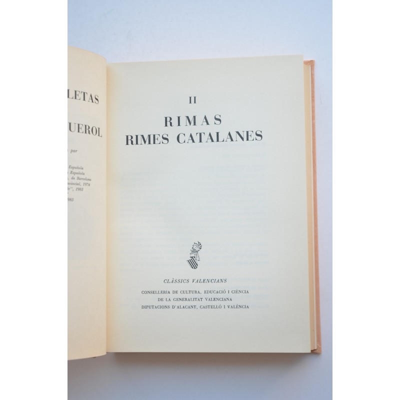 Rimas - Rimes catalanes
