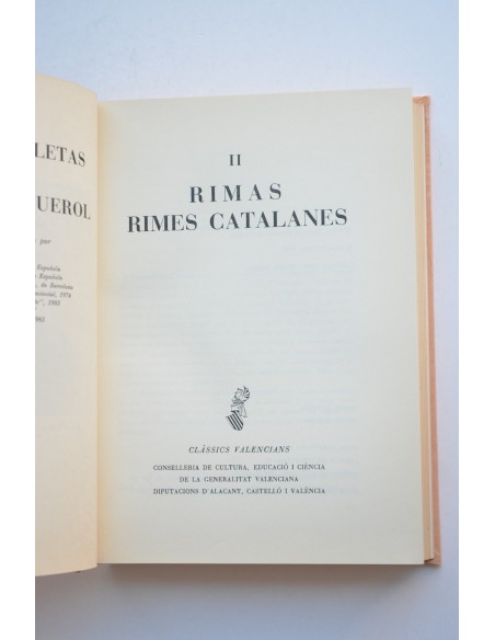 Rimas - Rimes catalanes