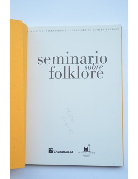 1º Seminario sobre folklore, 2001