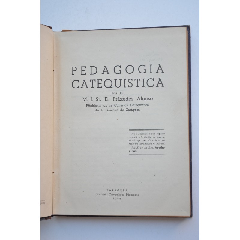 Pedagogía catequística