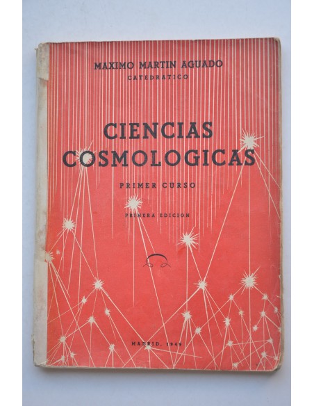 Ciencias cosmológicas. Primer curso