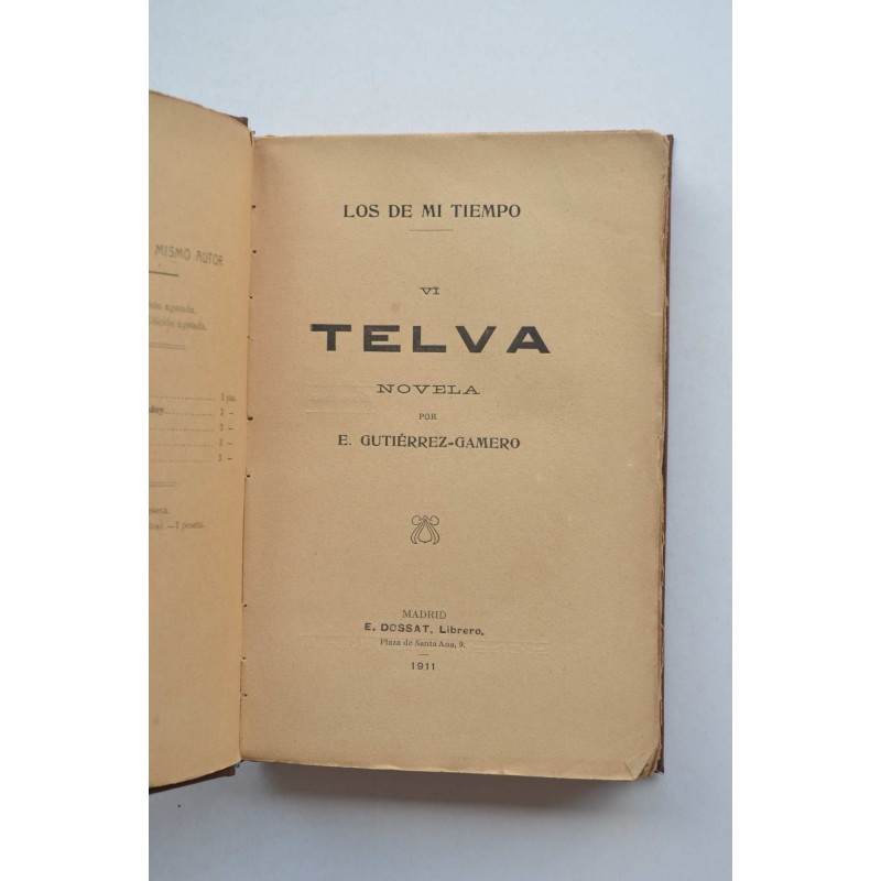 Los de mi tiempo VI. Telva 