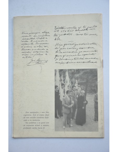 Jose Aguirre Cano. Sacerdote 1889 - 1989