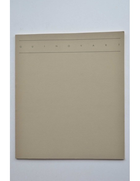 Guinovart. Catálogo de exposiciones. 1983