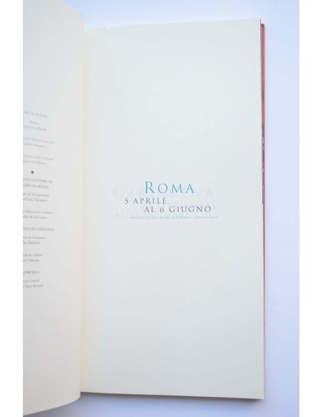 Pedro Cano : portas : exposiciones de Roma y Cartagena, 2000