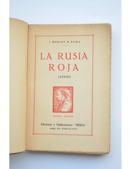 La Rusia roja : Lenin