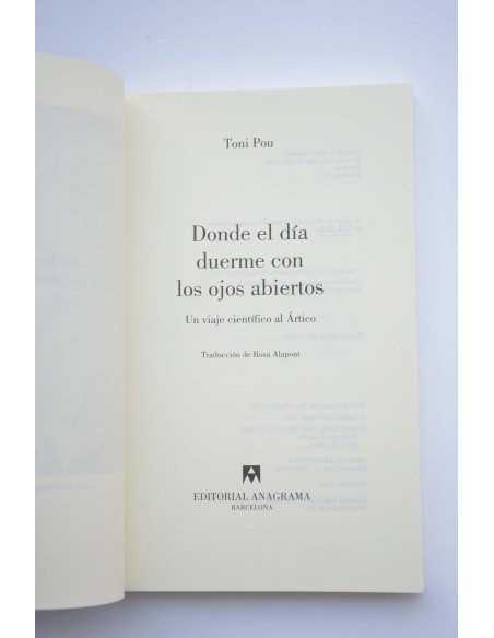 Donde el día duerme con los ojos abiertos. Un viaje científico al Ártico