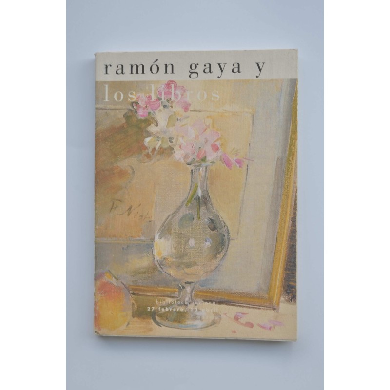 Ramón Gaya y los libros