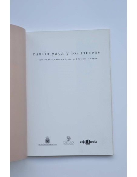 Ramón Gaya y los museos