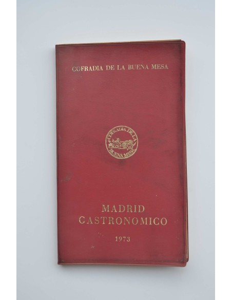 Madrid gastronómico 1973