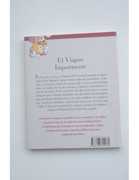 El viajero impertinente. Andanzas por España de un excéntrico inglés
