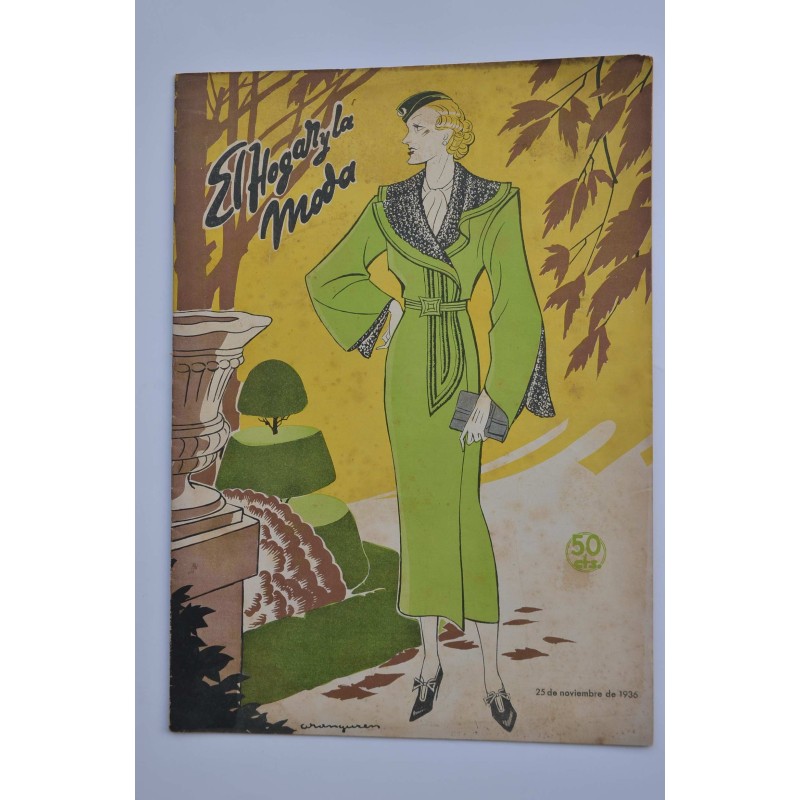 El Hogar y la moda - Nº 1121 (25 de noviembre 1936)