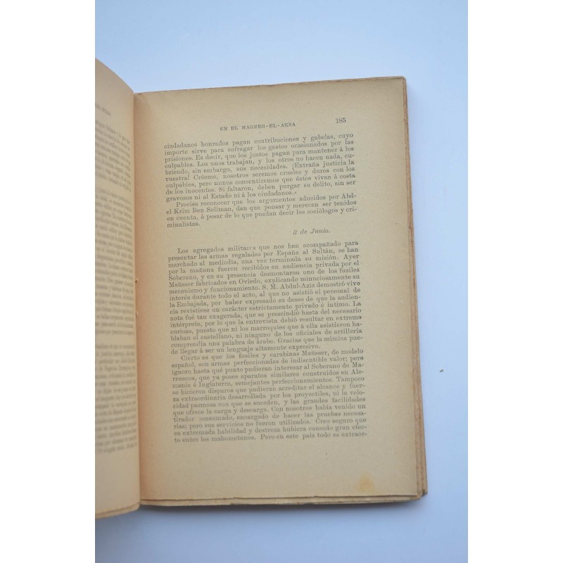 En el Magreb-el-Aksa : viaje de la Embajada...