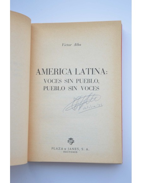 America Latina: voces sin pueblo, pueblo sin voces