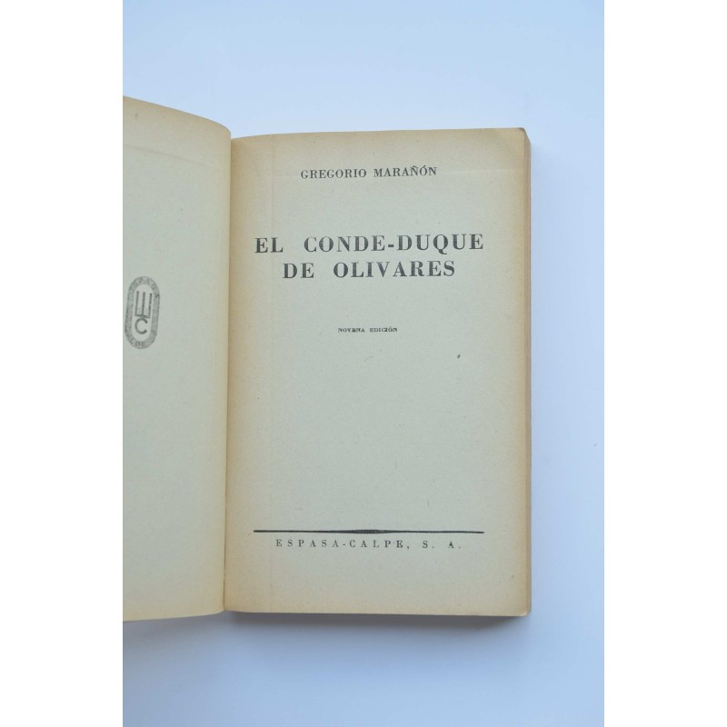 El Conde-Duque de Olivares