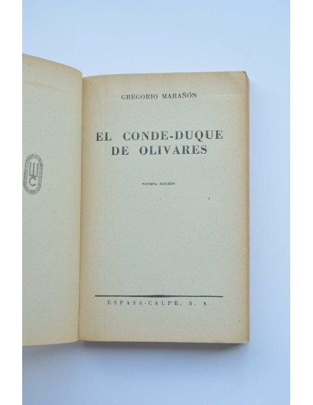 El Conde-Duque de Olivares