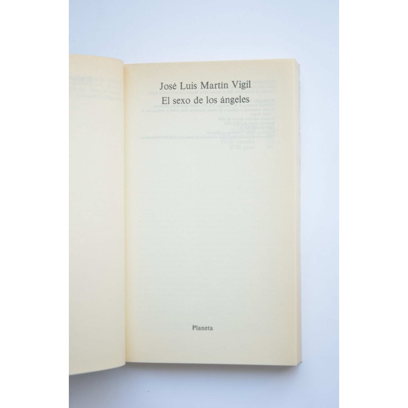 El sexo de los ángeles