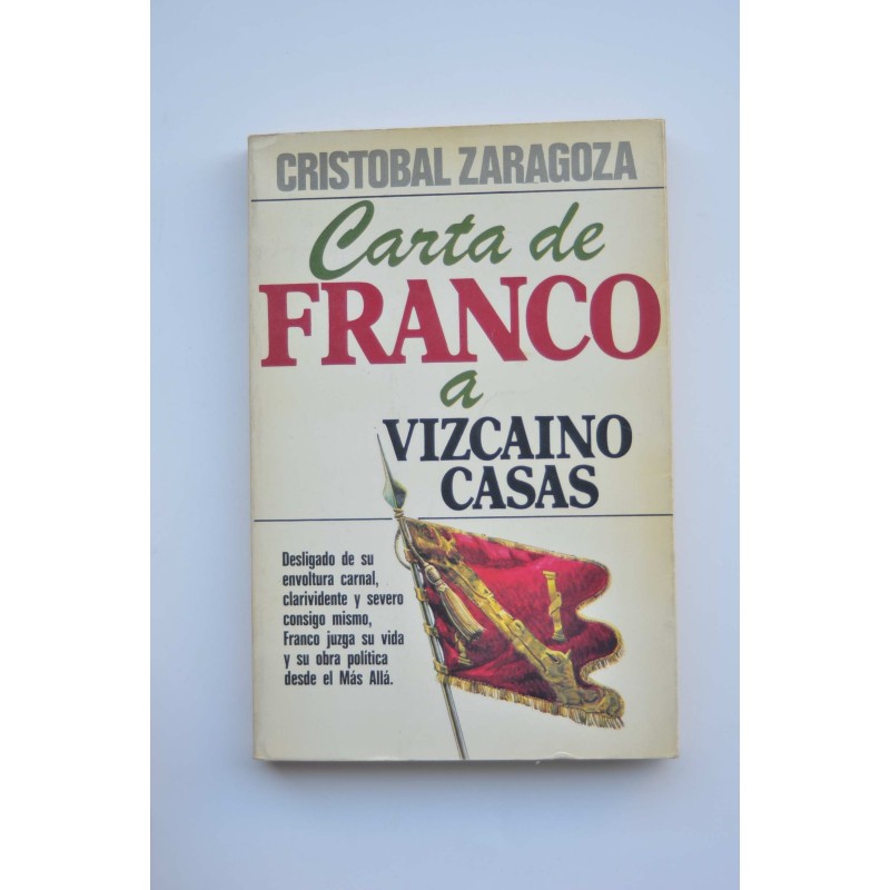 Carta de Franco a Vizcaíno Casas