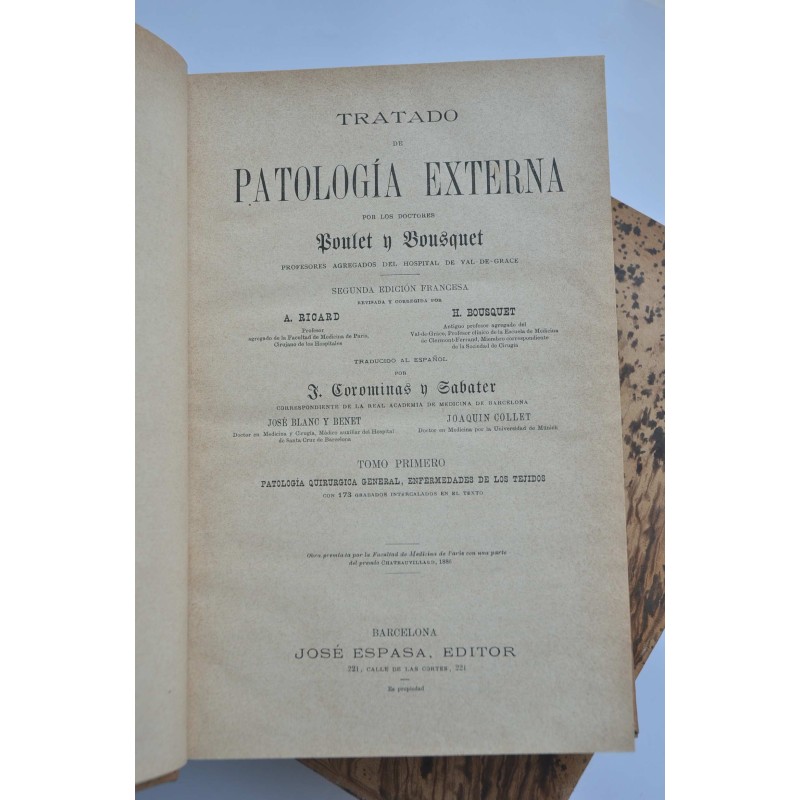 Tratado de patología externa