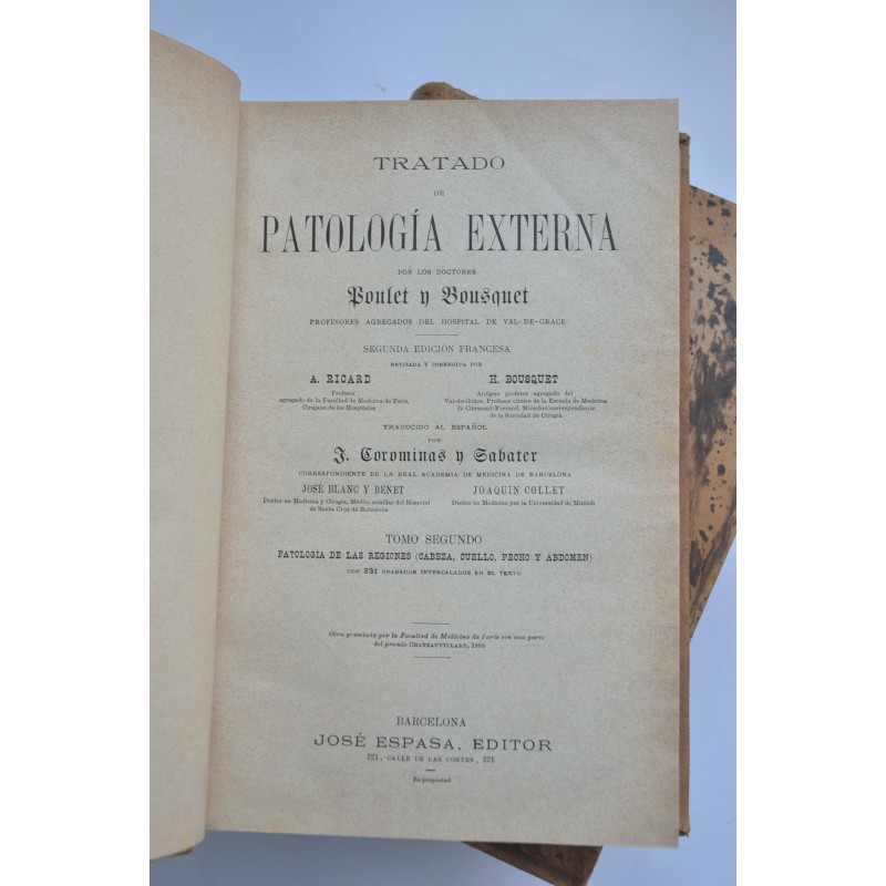 Tratado de patología externa