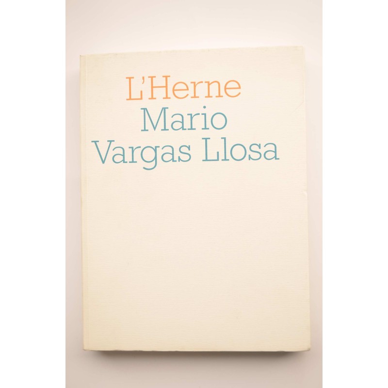L'Herne. Dedicada a Mario Vargas Llosa
