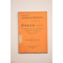 Divorcio : Leyes del Ministerio de Justicia de 2 de Marzo...