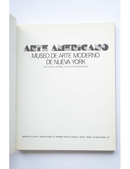Arte americano : Museo de Arte de Nueva York en el Museo Español de Arte Contemporáneo