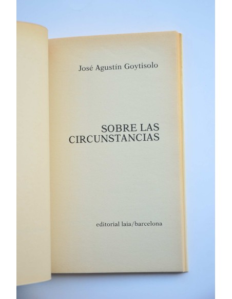 Sobre las circunstancias