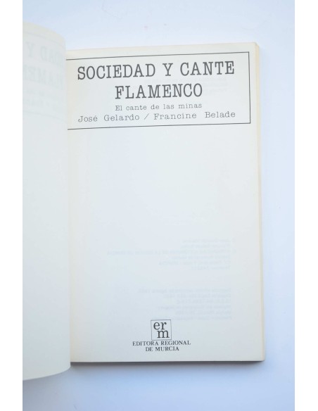Sociedad y cante flamenco : El cante de las minas