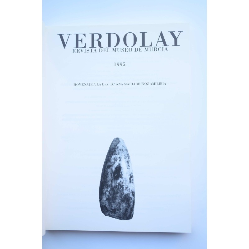 Verdolay : Revista del Museo de Murcia, nº 7...