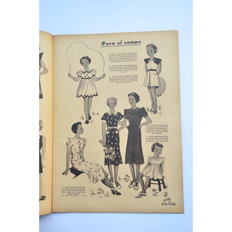 El hogar y la moda - Nº  1105 (25 julio 1936)