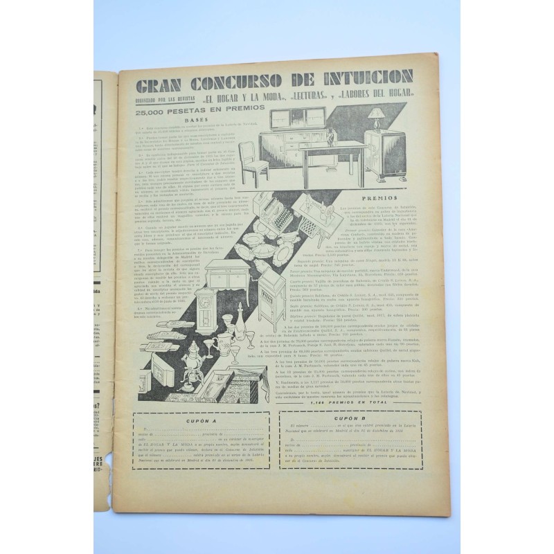 El hogar y la moda - Nº 1076 (15 diciembre 1935)